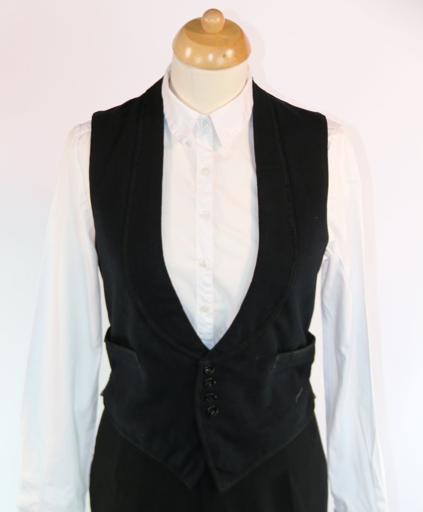 Black Waistcoat Various Styles