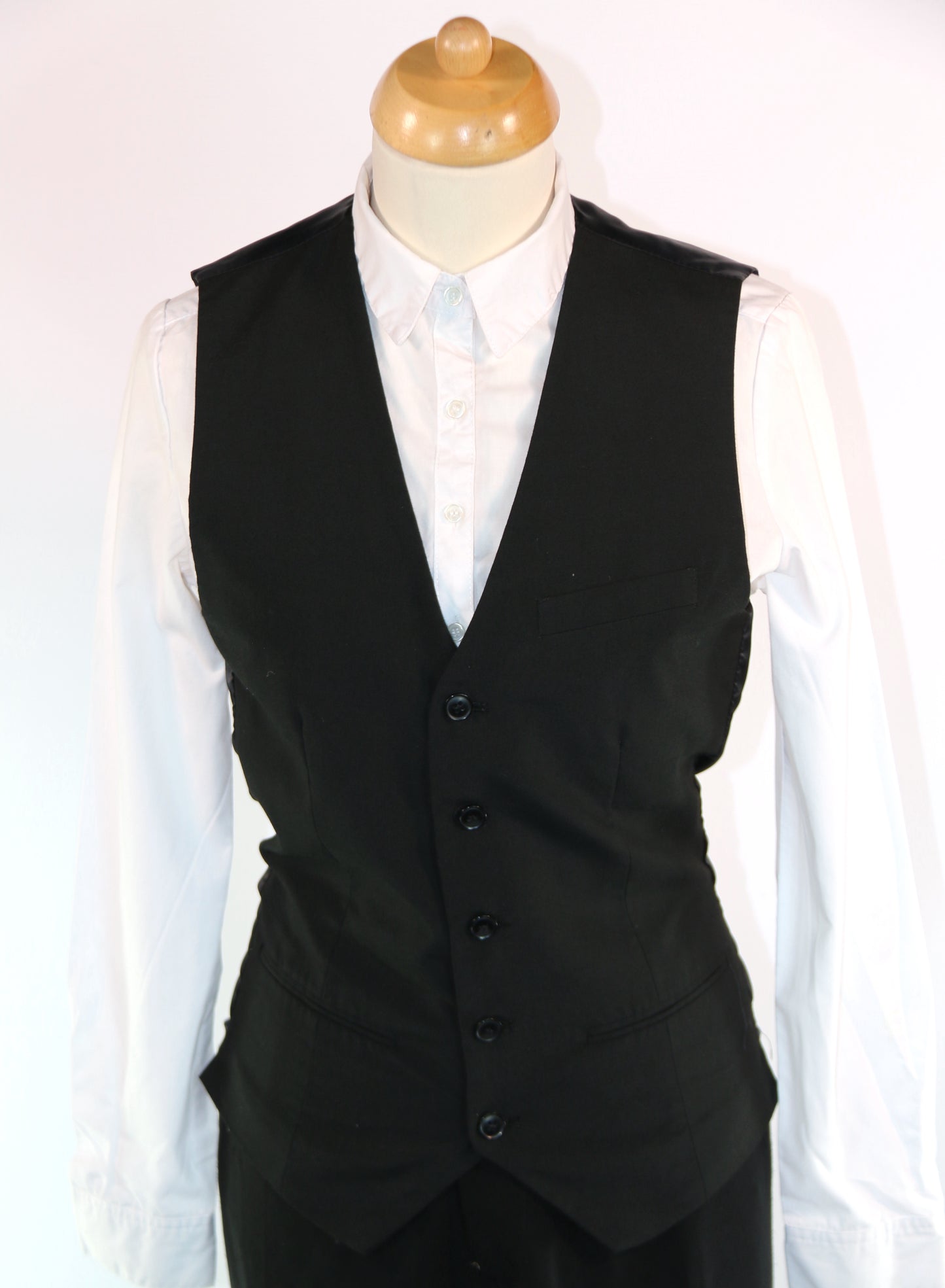 Black Waistcoat Various Styles