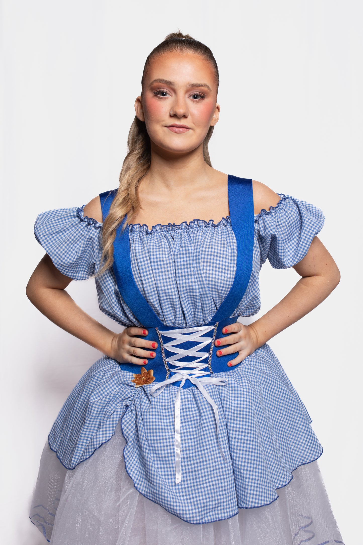 Gingham Villager Dress