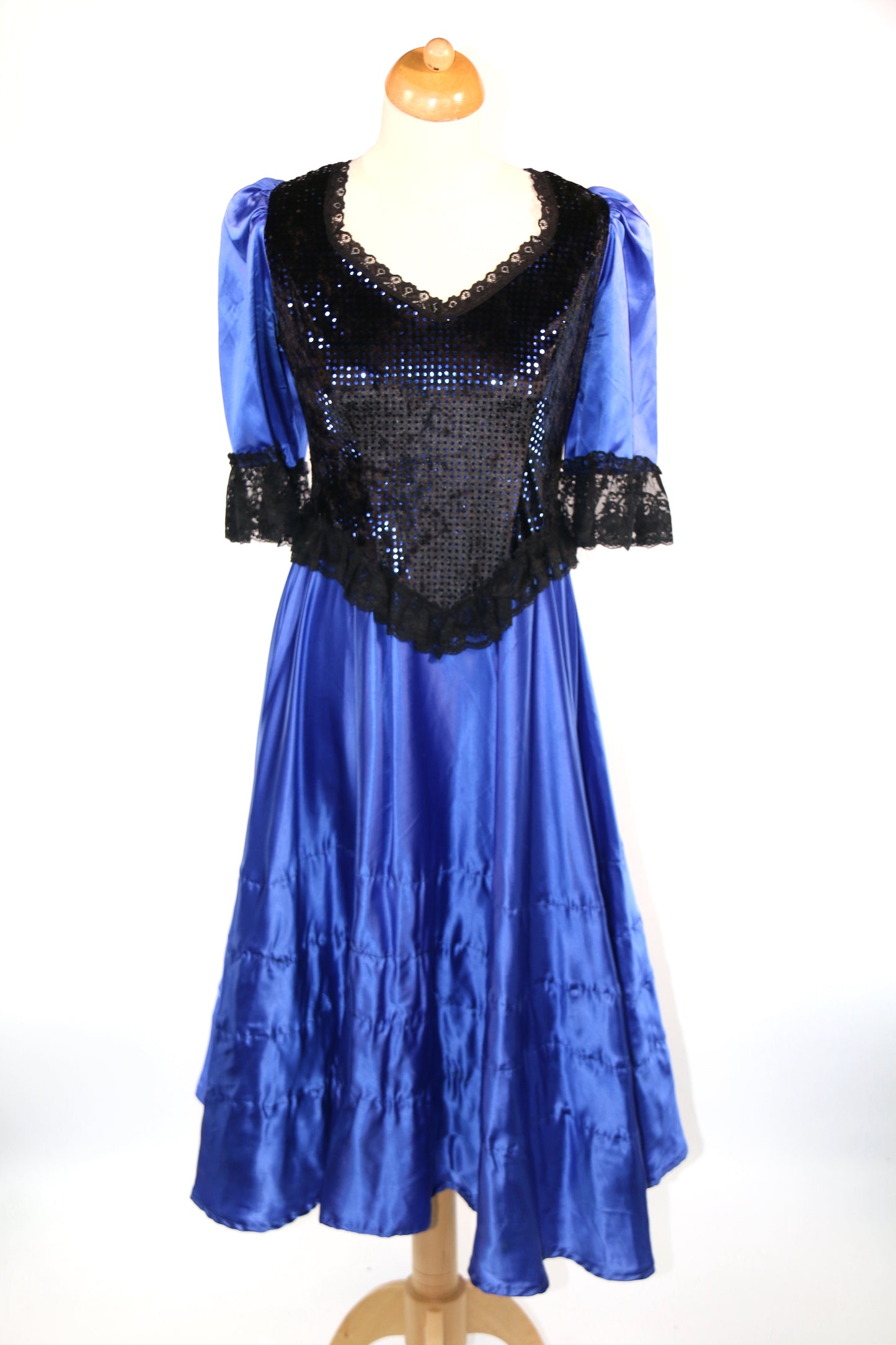 Blue Saloon Dress