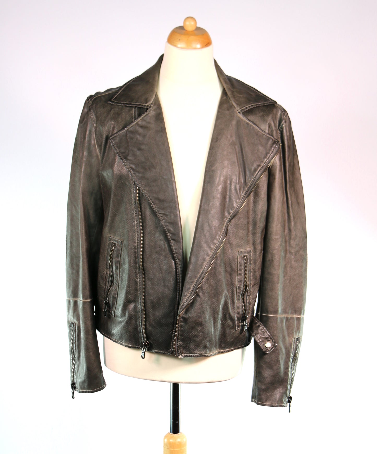 Brown Leather Jacket Various
