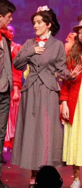 Grey Mary Poppins Suit