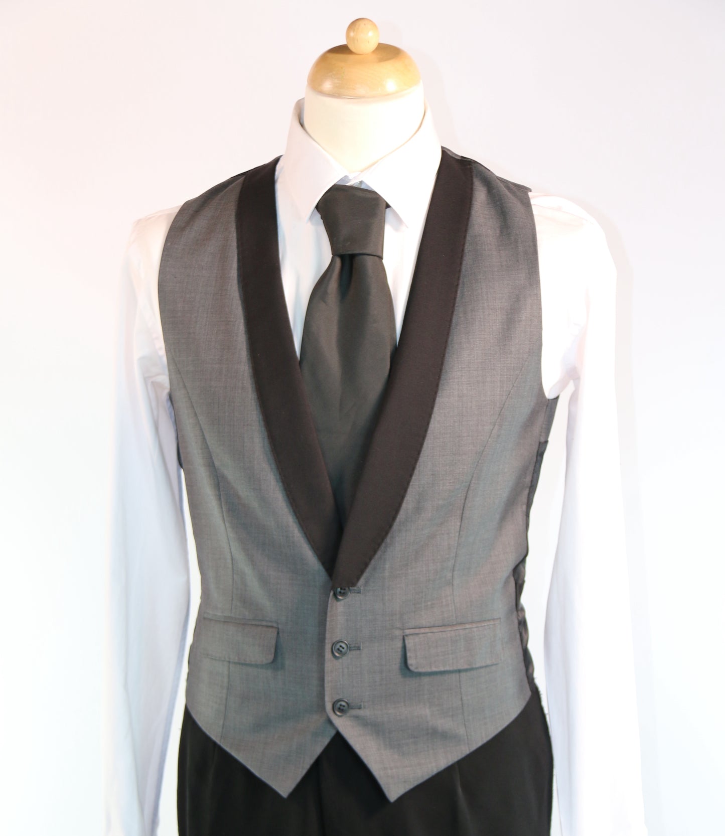 Grey Mix Waistcoat