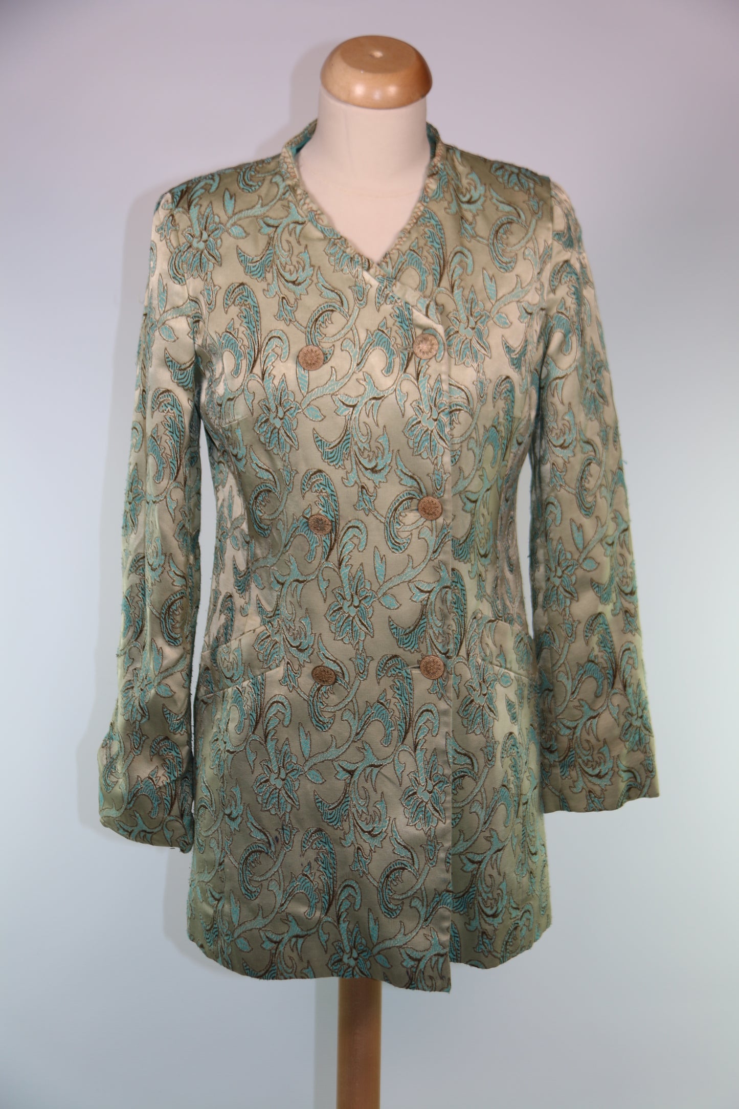 Paisley Period Frock Coat