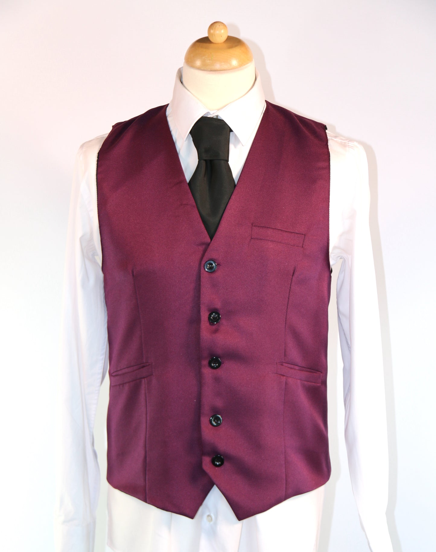 Plum Classic Waistcoat