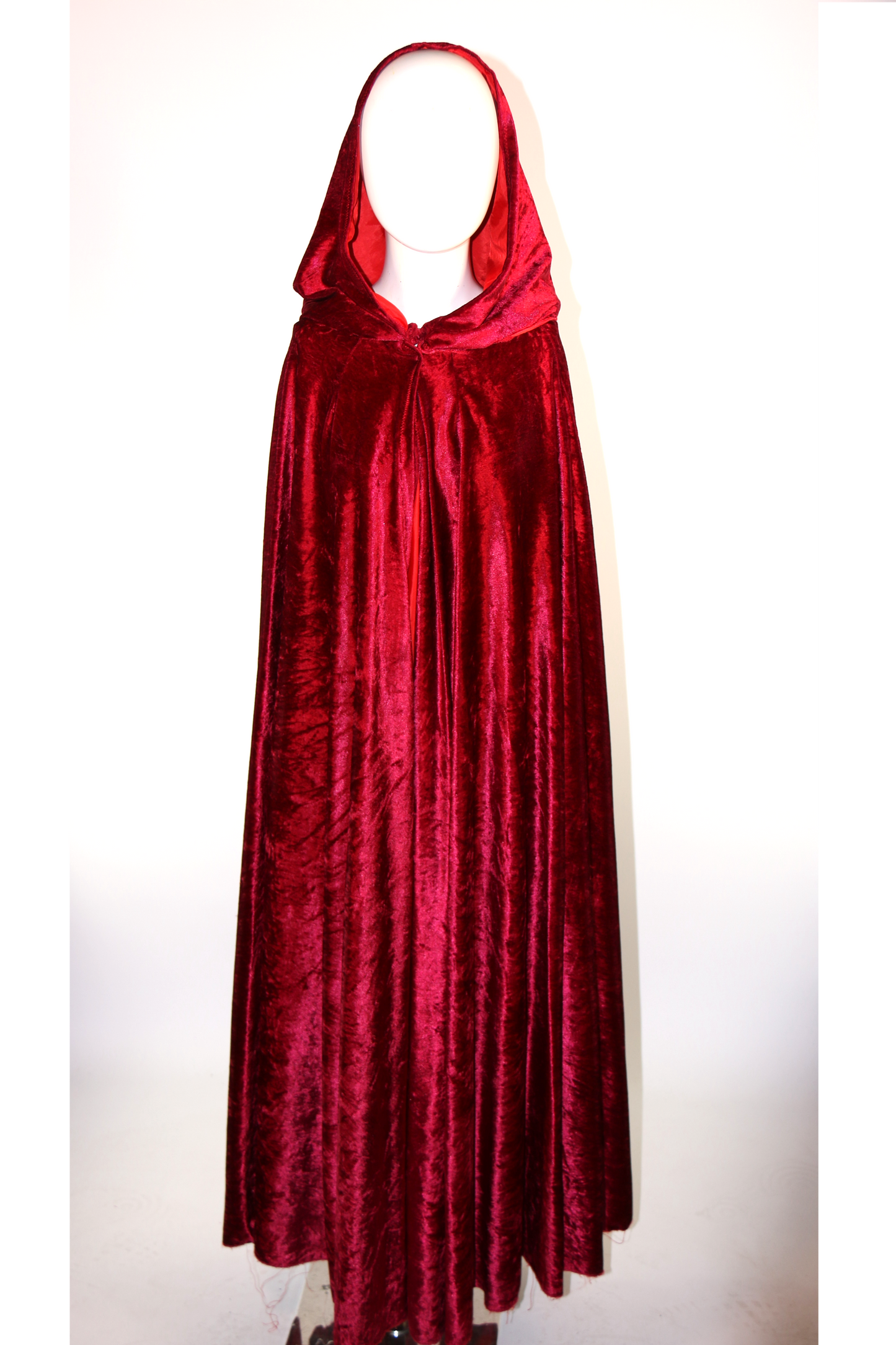 Velvet Hooded Deluxe Cape