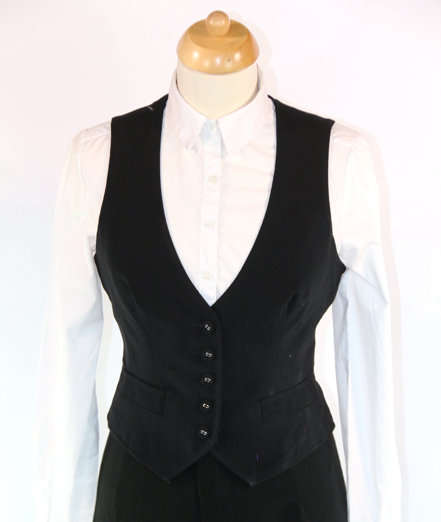 Black Waistcoat Various Styles