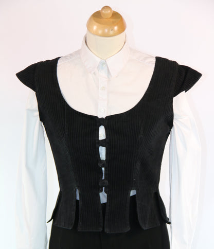 Black Waistcoat Various Styles