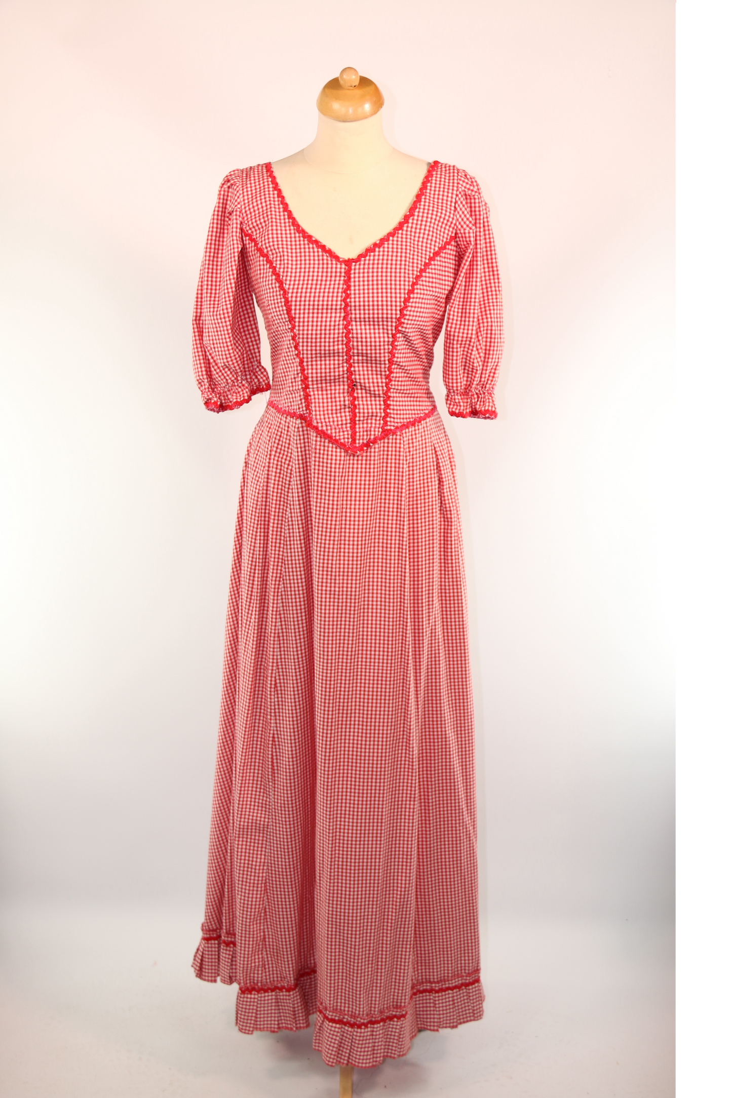 Gingham Plain Country Dresses Various