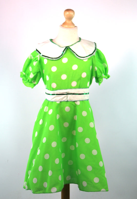 Green Polka Dot Dress