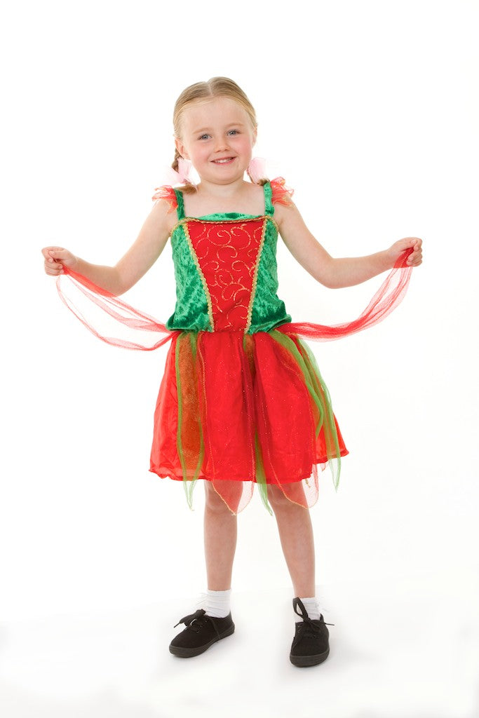 Red & Green Fairy Dresses