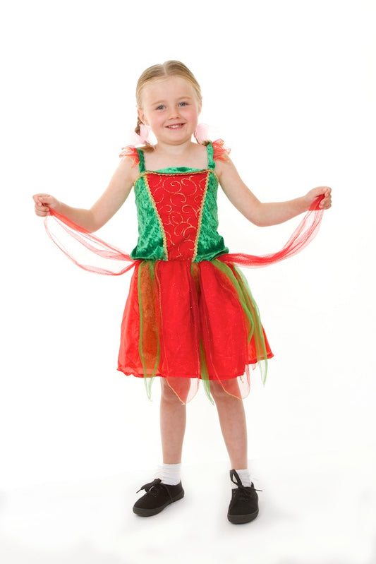 Red & Green Fairy Dresses