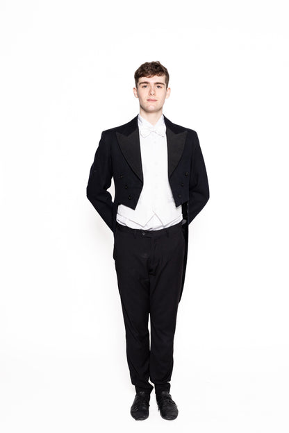 Black Formal Cutaway Tails