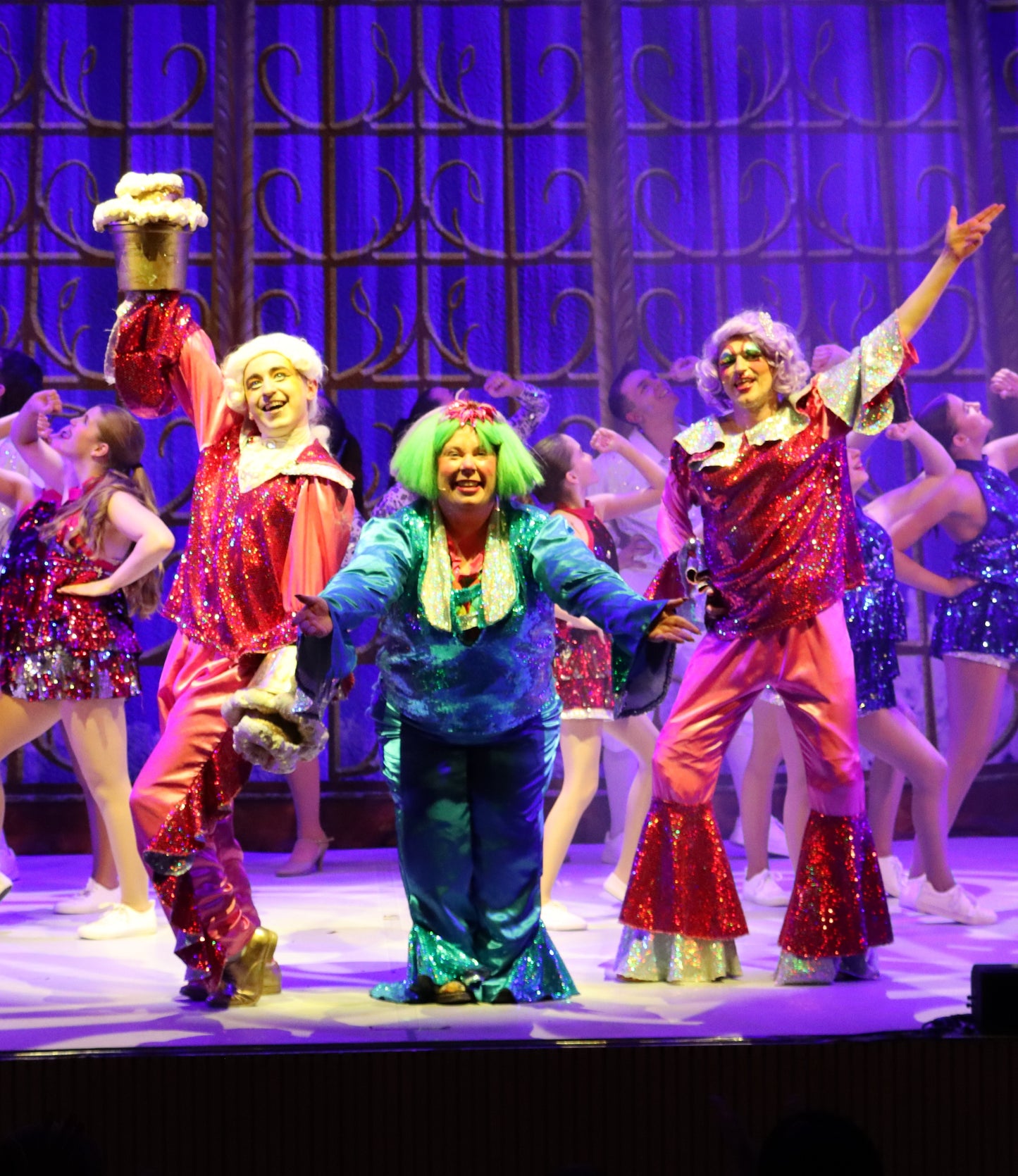 Abba Mamma Mia Jumpsuits Blue