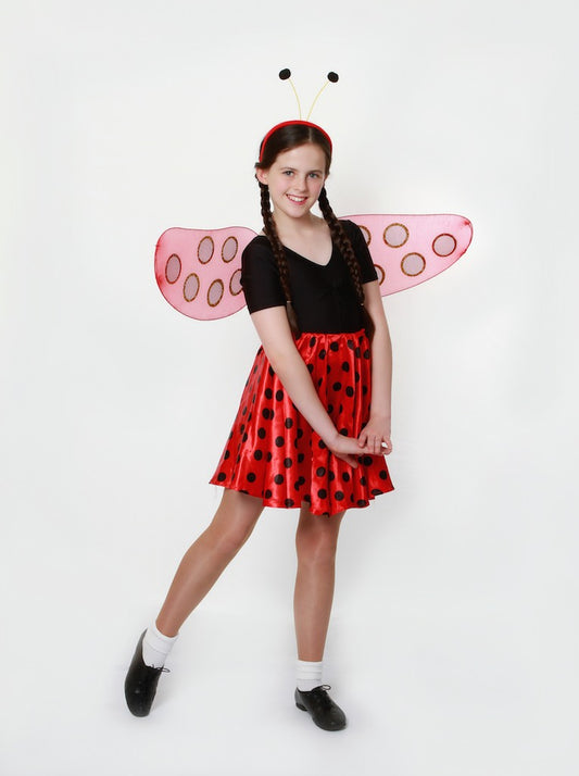 Red Black Ladybird Skirt