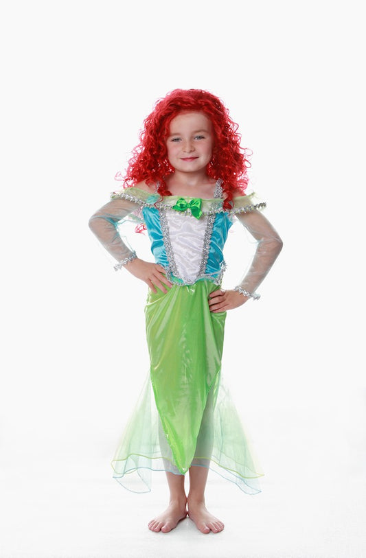 Green Aqua Silver Mermaid Dresses