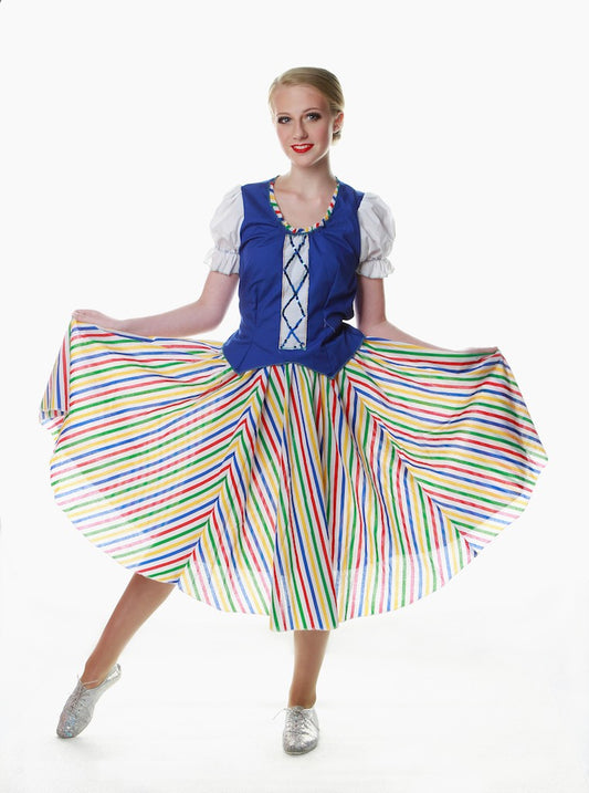 Multi Stripe Villager Two Piece