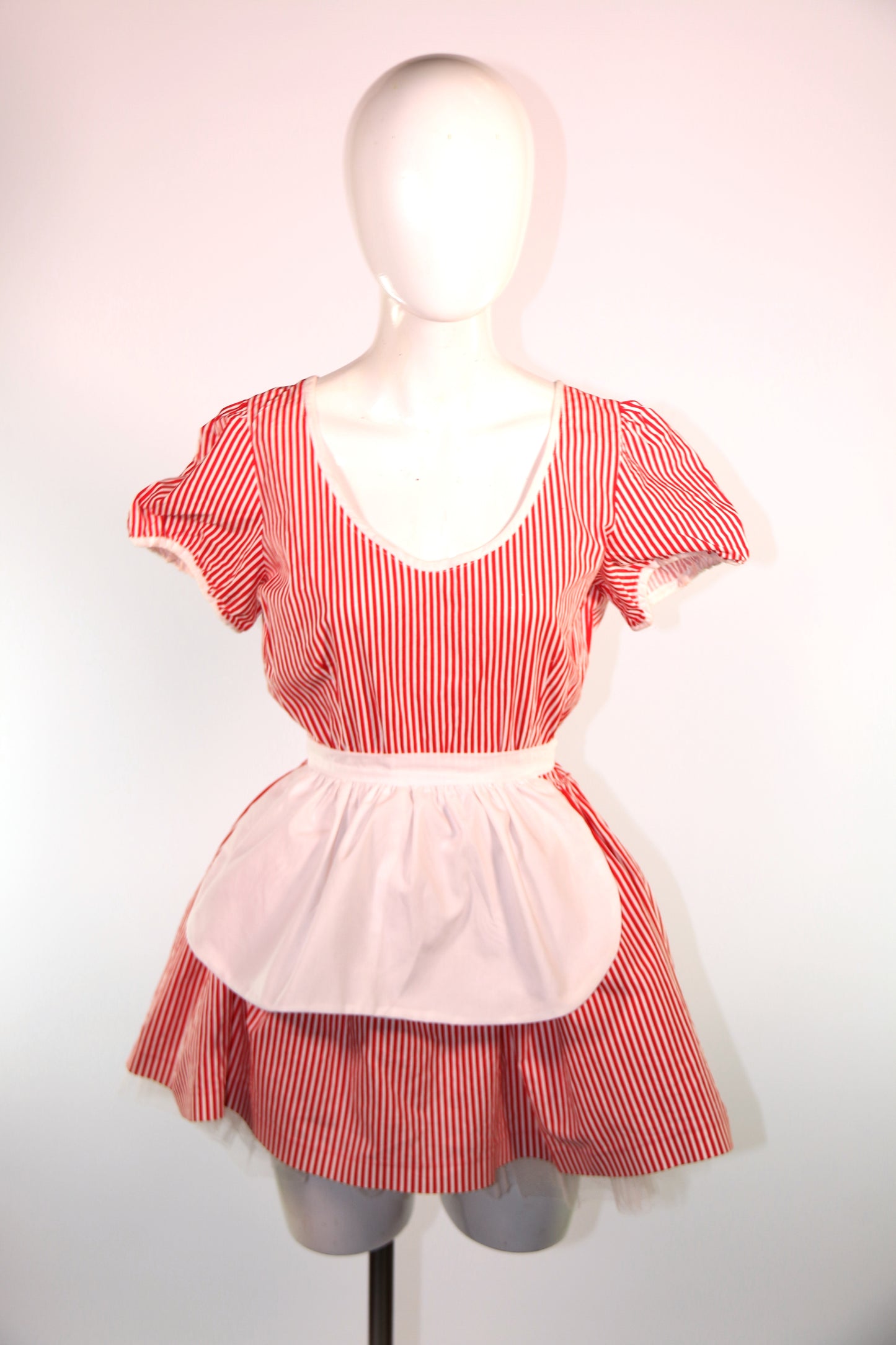 Pink Red Diner Dress Various