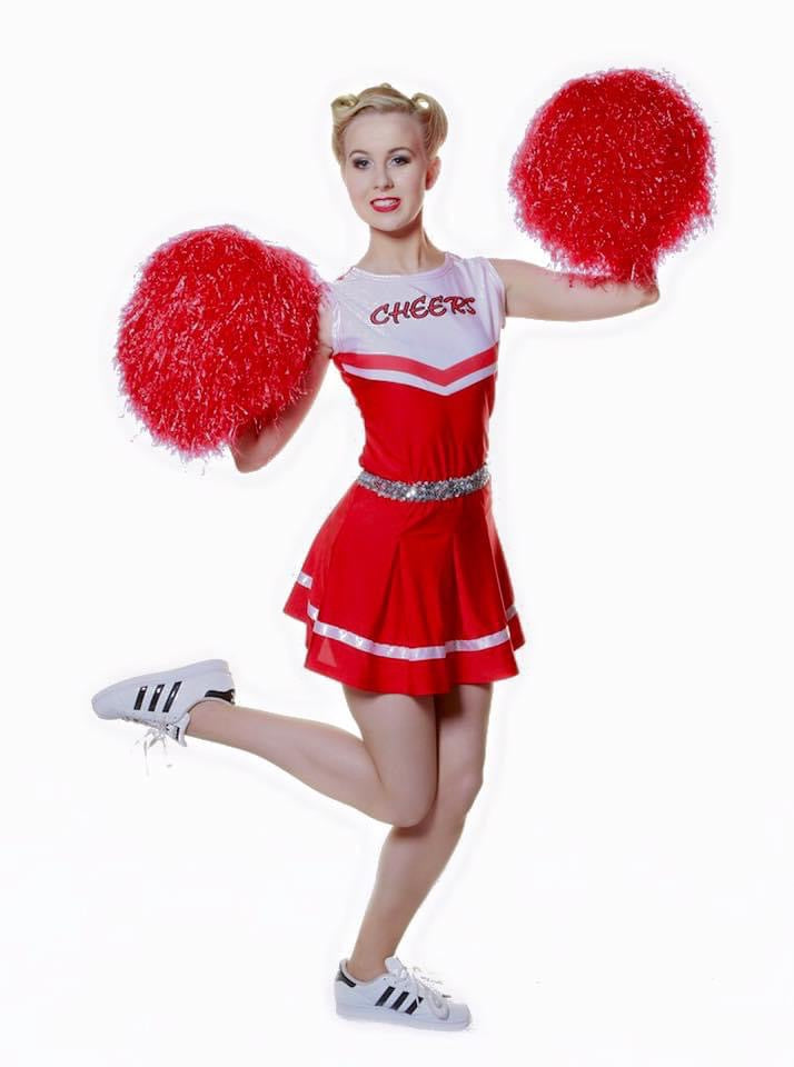 Red White Cheerleader Dress