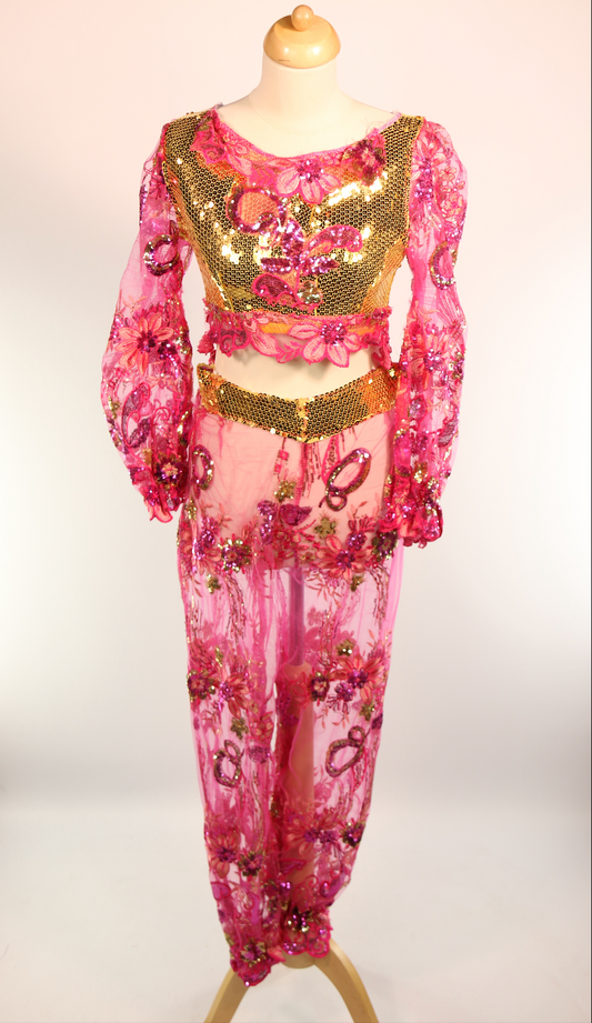 Pink Gold Jasmine Two Piece