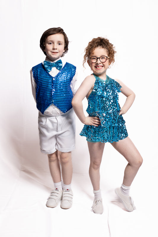 Sequin Junior Waistcoat