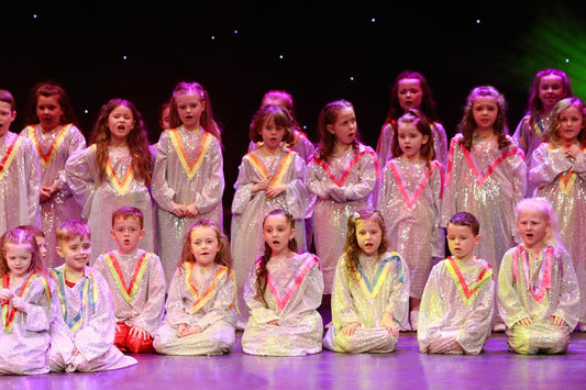 Silver Sequin Gospel Robes Children