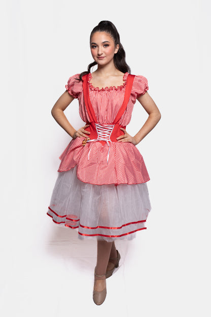 Gingham Villager Dress