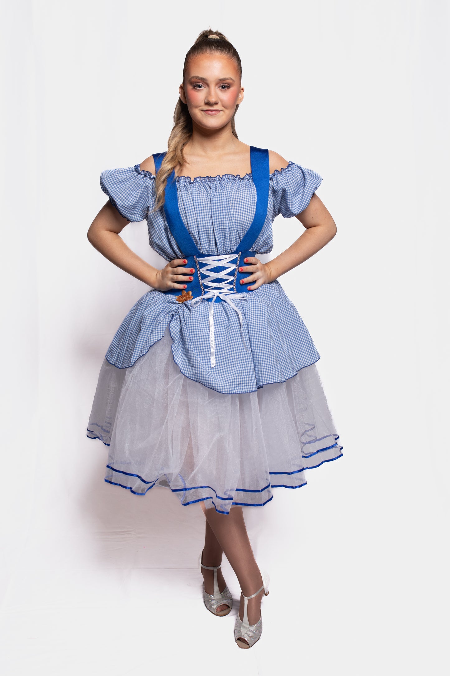 Gingham Villager Dress