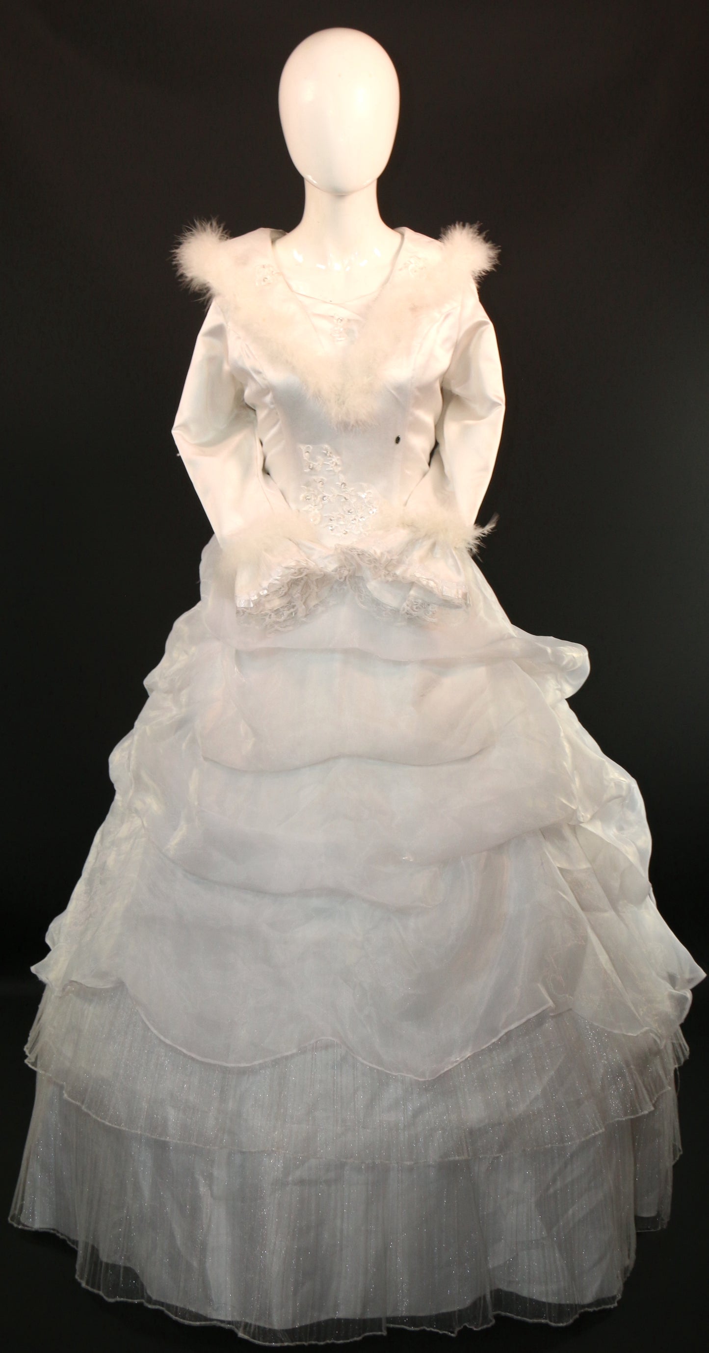 White Jenny Fairy Dress Panto Deluxe