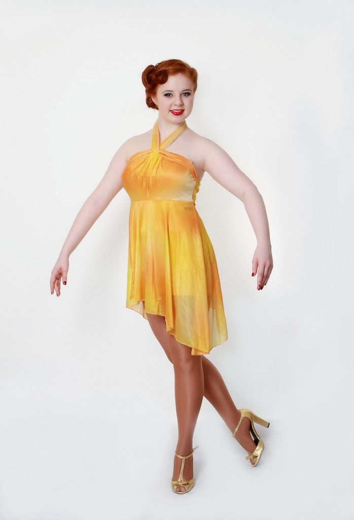 Yellow Lyrical Jumpsuits