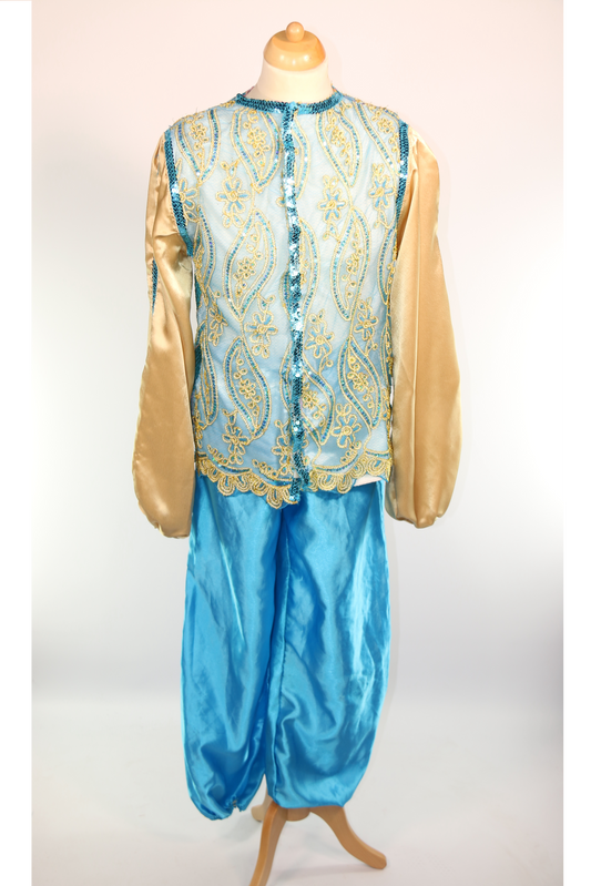 Aqua Gold Genie Arabian Two Piece