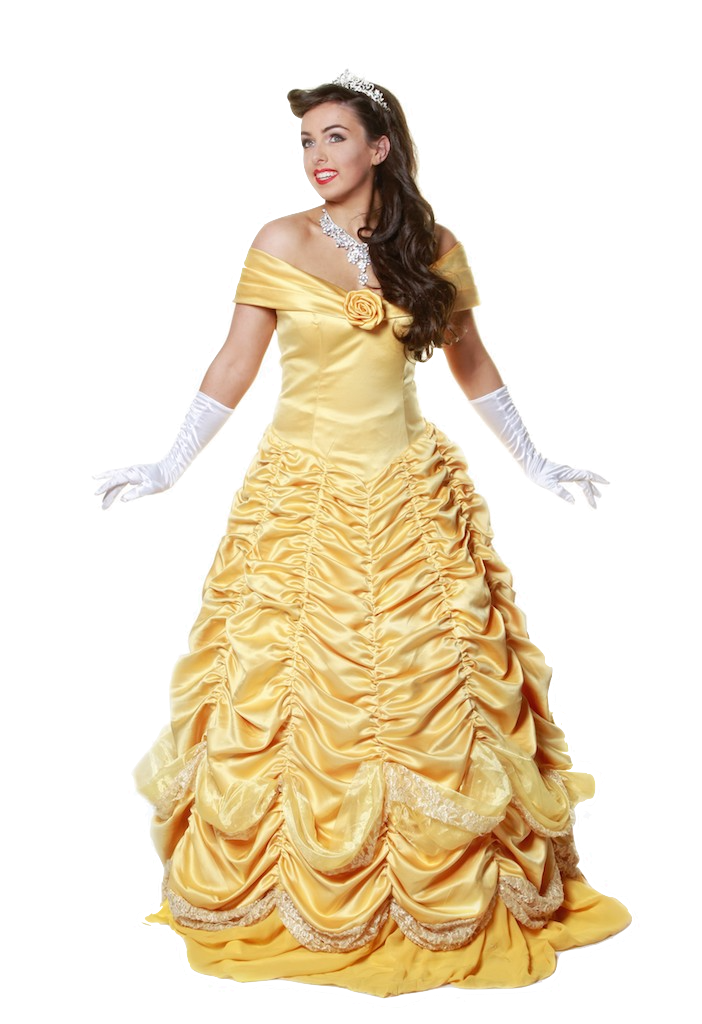 Belle Panto Deluxe Gold Dress