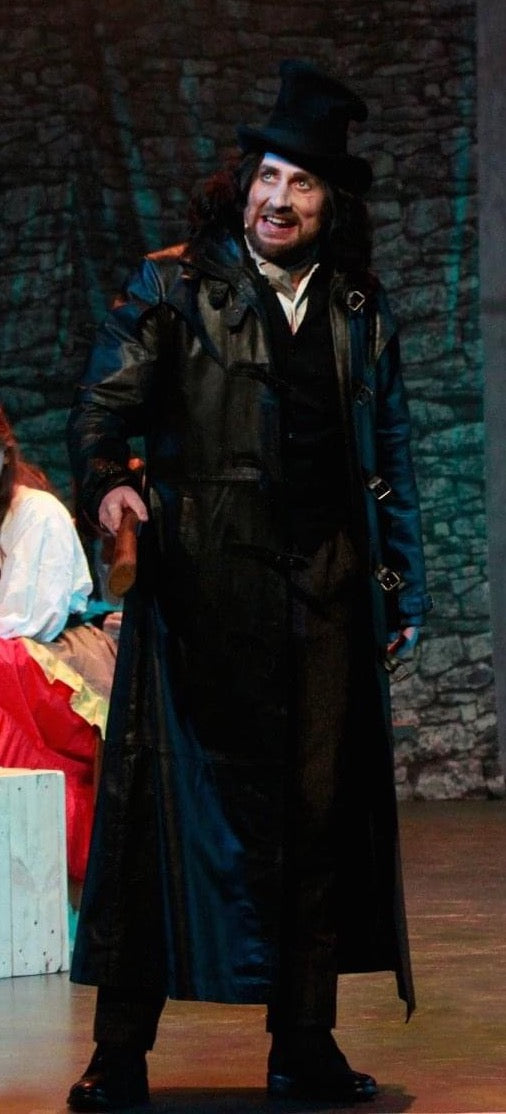 Sykes Van Helsing Full Length Leather Coat