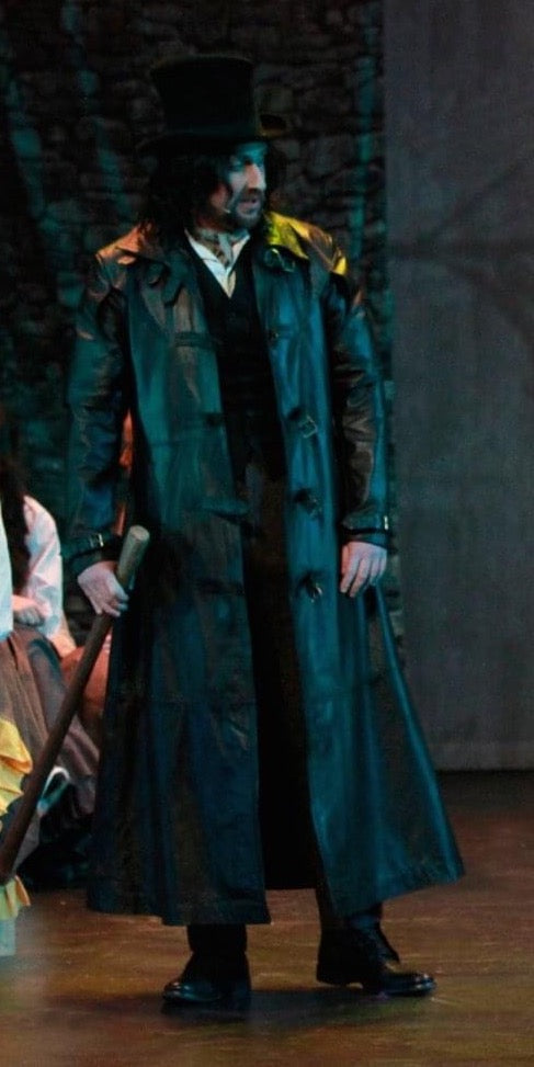 Sykes Van Helsing Full Length Leather Coat