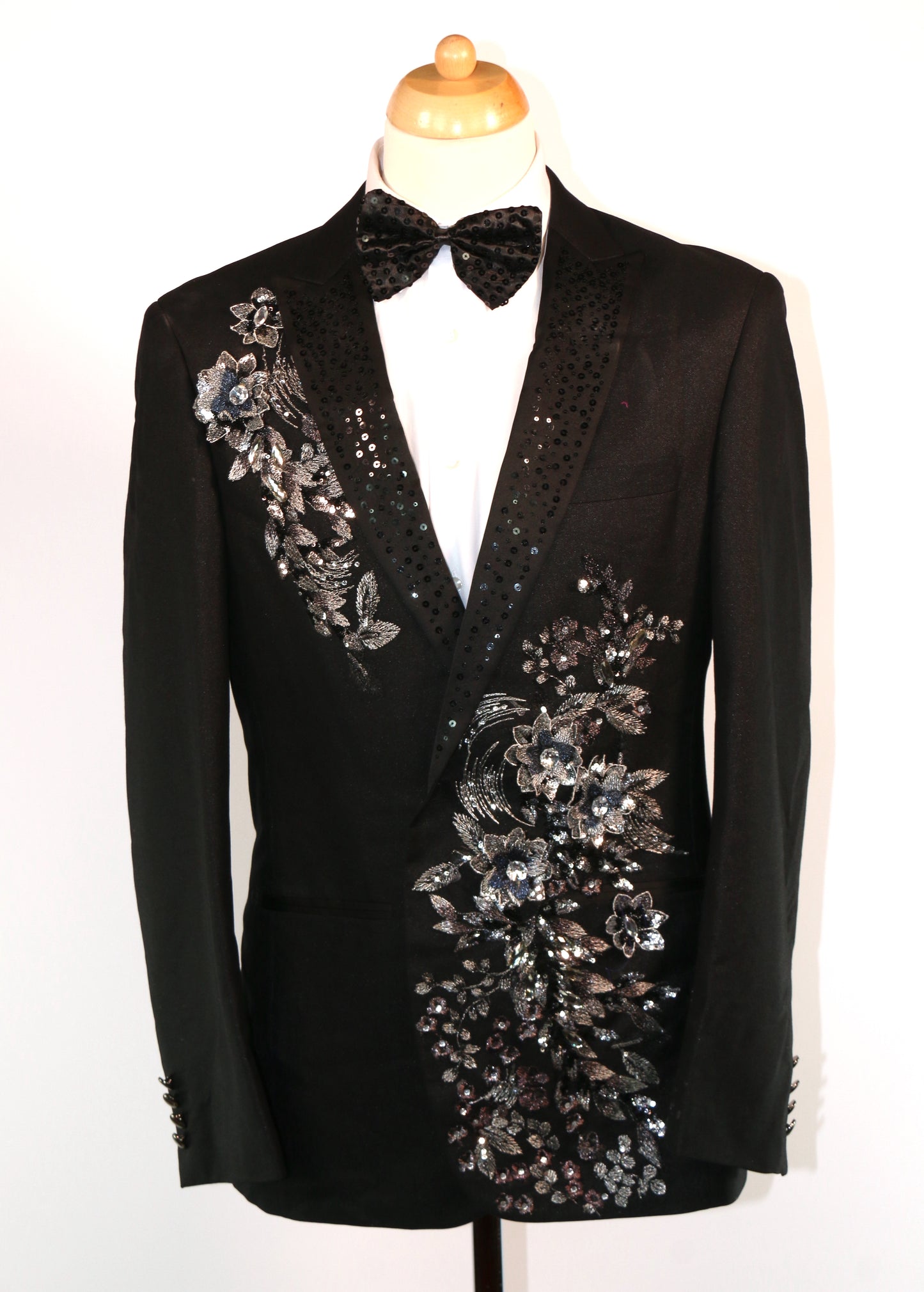 Black Bling Diamonte Blazers Various