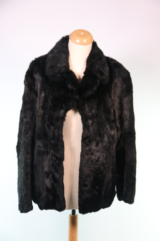 Black Fur Coat