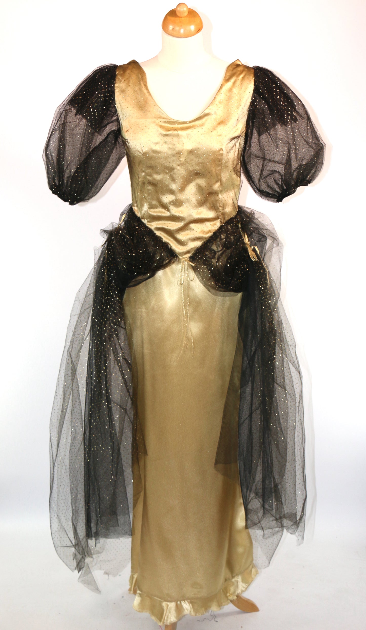 Black Gold Evil Queen Dress