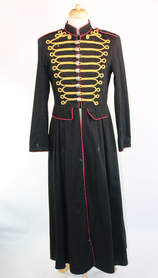 Black Inspector Javert Military Coat