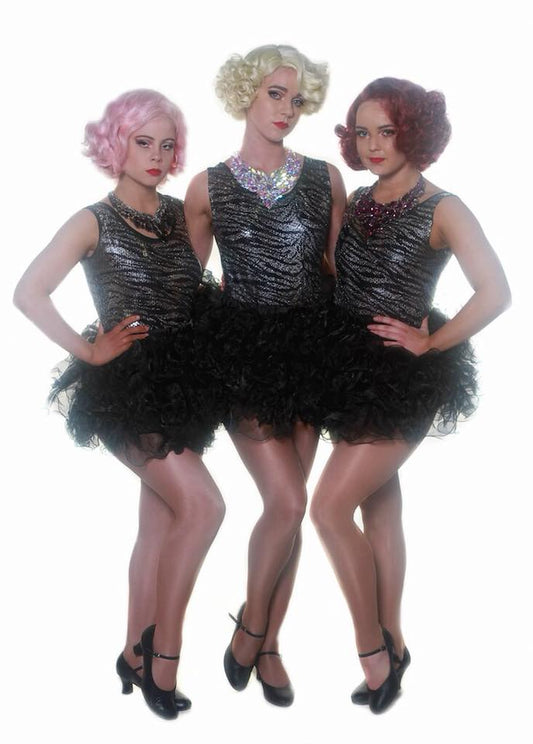 Black Puffball Skirt