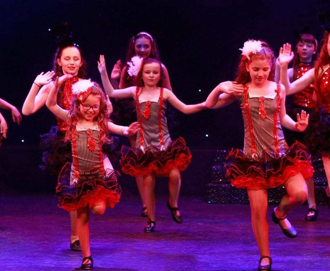 Black Red Pinstripe Gangster Tutu