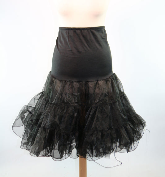 Black Petticoat Underskirt