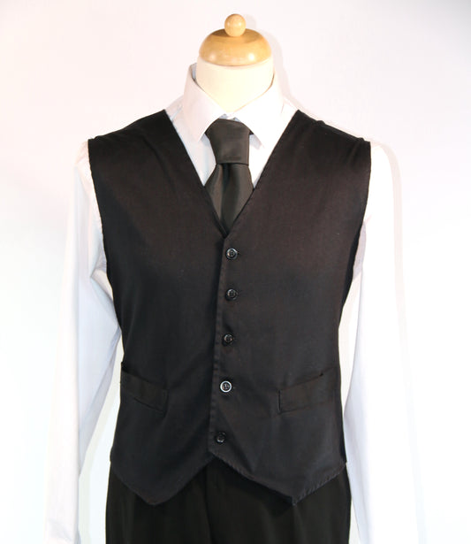 Black Waistcoat Various Styles