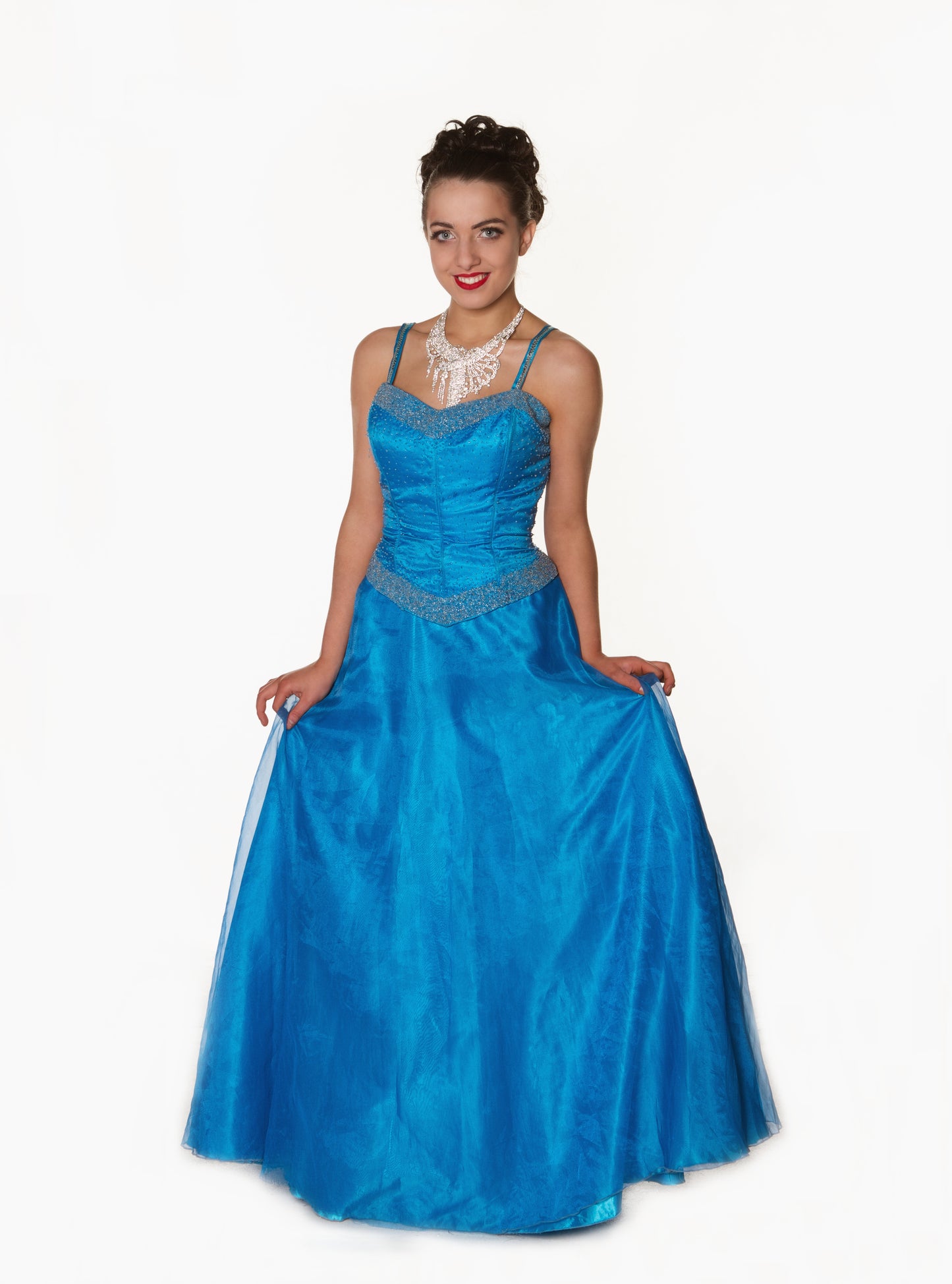 Blue Diva Ballgown