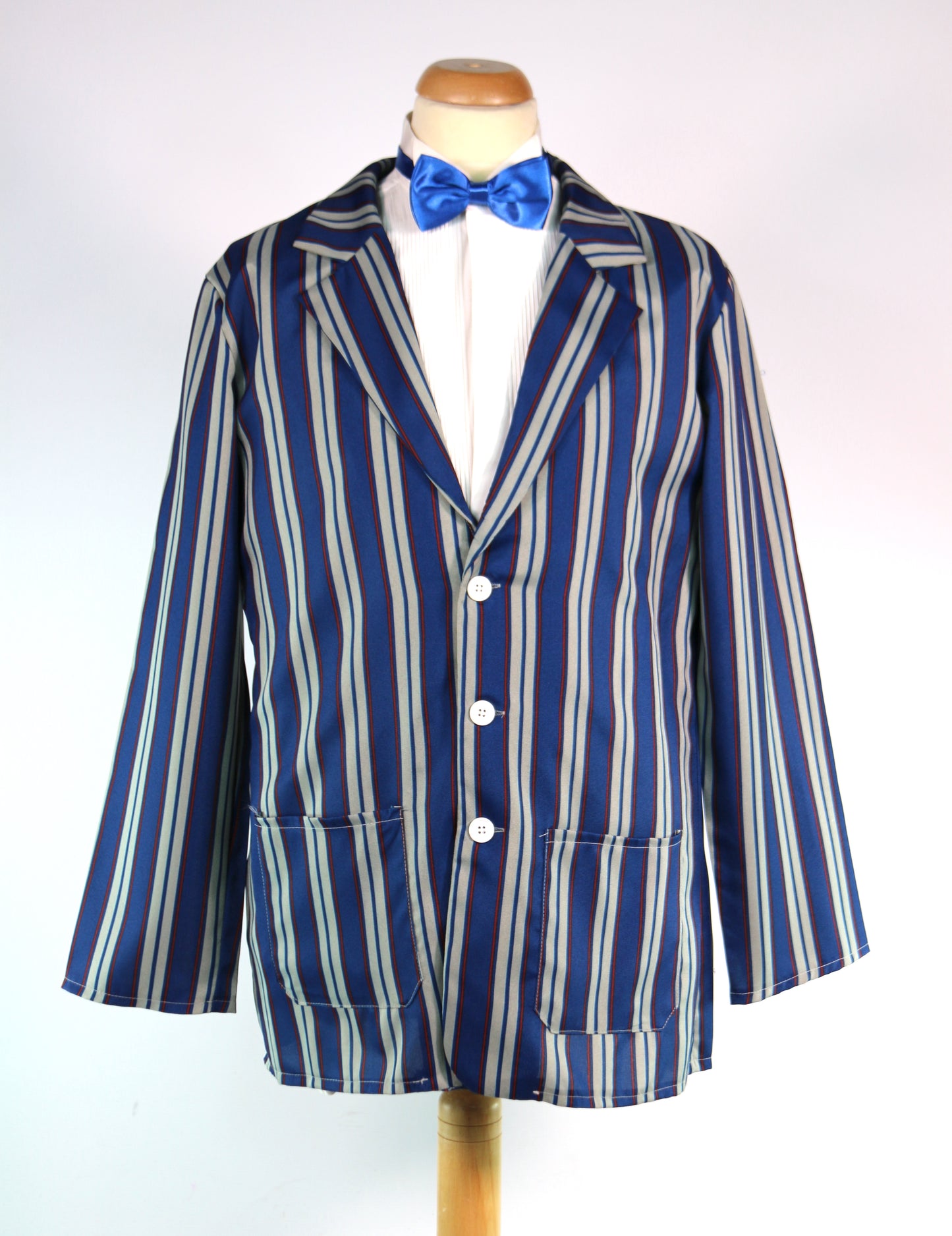 Blue Grey Stripe Jacket