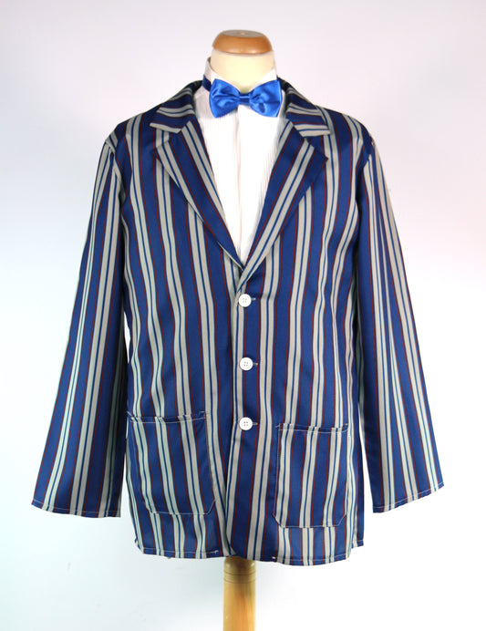 Blue Grey Stripe Jacket