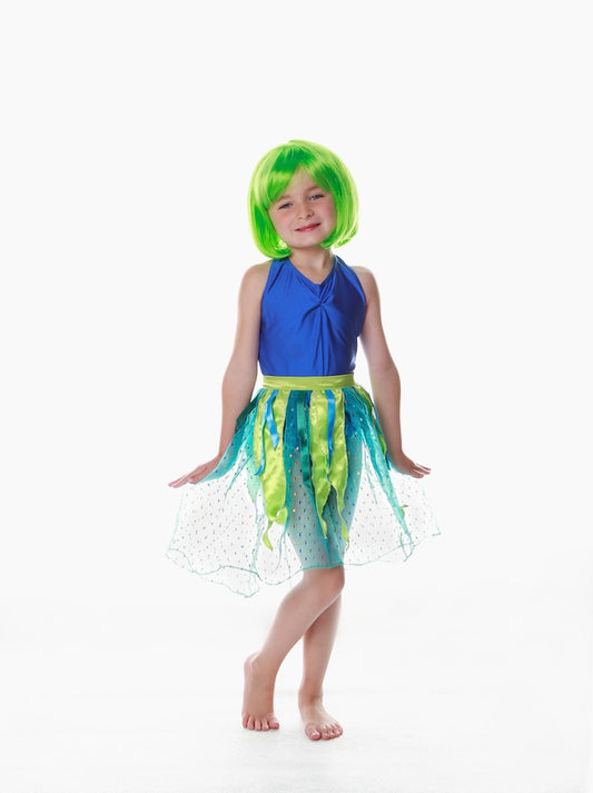 Green Blue River Skirt