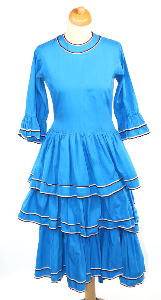 Blue Saloon Dress