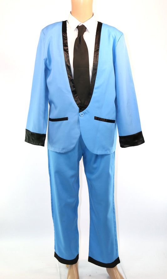 Blue Teddyboy Retro Suits