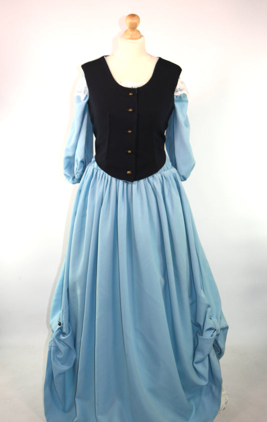 Blue Victorian Two Piece