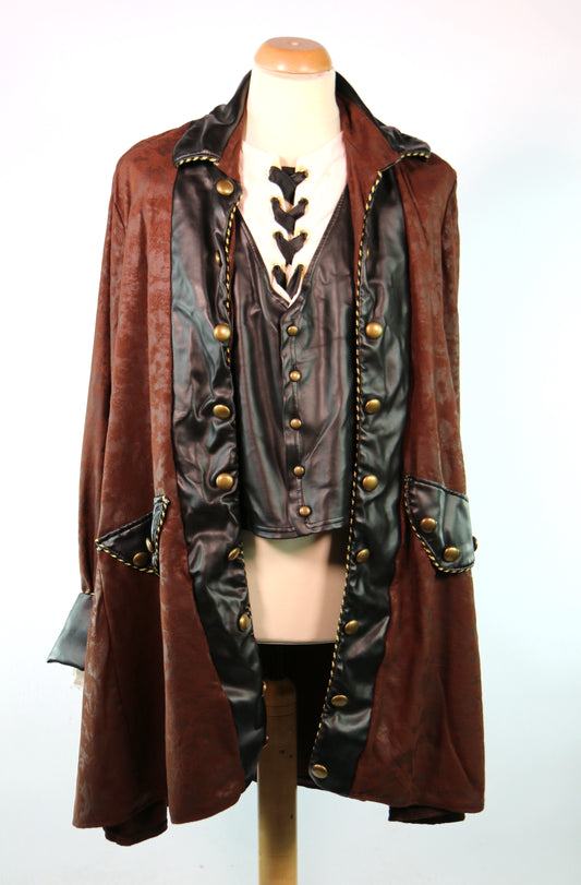 Brown Buckaneer Coat